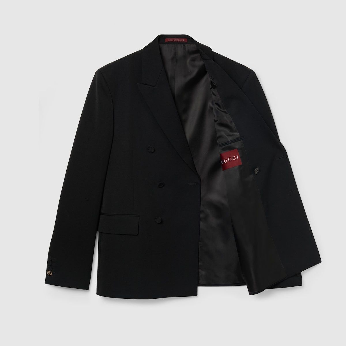 o1loc1c0226 803567 Wool Suit in Black