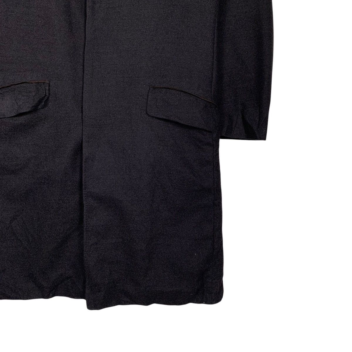 Lanvin Lanvin Black Wool Coat Size US L / EU 52-54 / 3 - 5 Thumbnail