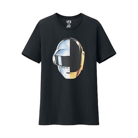 Band Tees Daft Punk X Uniqlo Helmet Graphic Band Tshirt Size US L / EU 52-54 / 3 - 1 Thumbnail