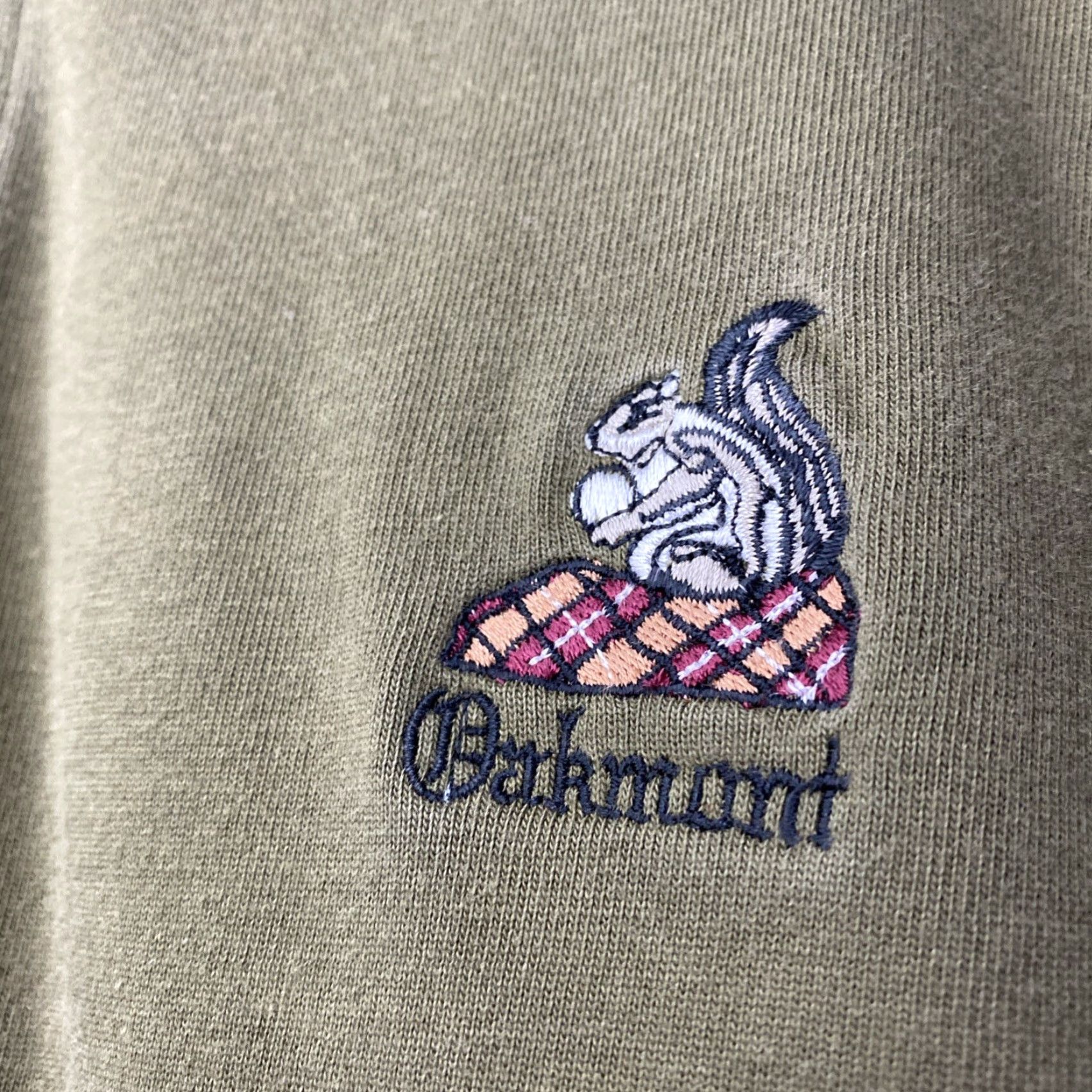 Vintage VINTAGE Oakmont Country Club Polo Shirt Mens Medium Greenish Brown Fade 90s Golf Shirt Mens Size US M / EU 48-50 / 2 - 2 Thumbnail