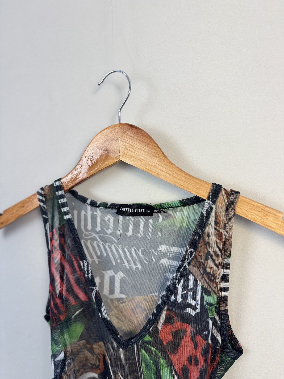 Japanese Brand × Vintage Vintage Mesh Tank Top Size S / US 4 / IT 40 - 2 Thumbnail