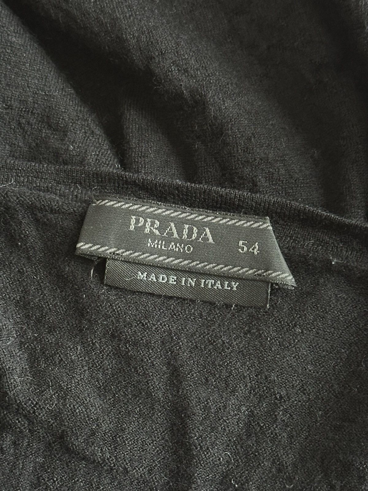 Prada Prada Milano Black Blouse Size M / US 6-8 / IT 42-44 - 5 Thumbnail