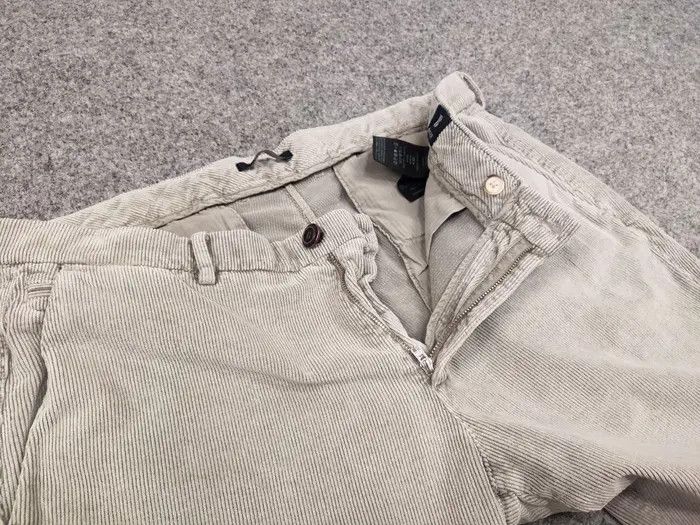 Boggi Boggi Milano Design Classic Corduroy Ankle Trouser Pants Size US 36 / EU 52 - 7 Thumbnail