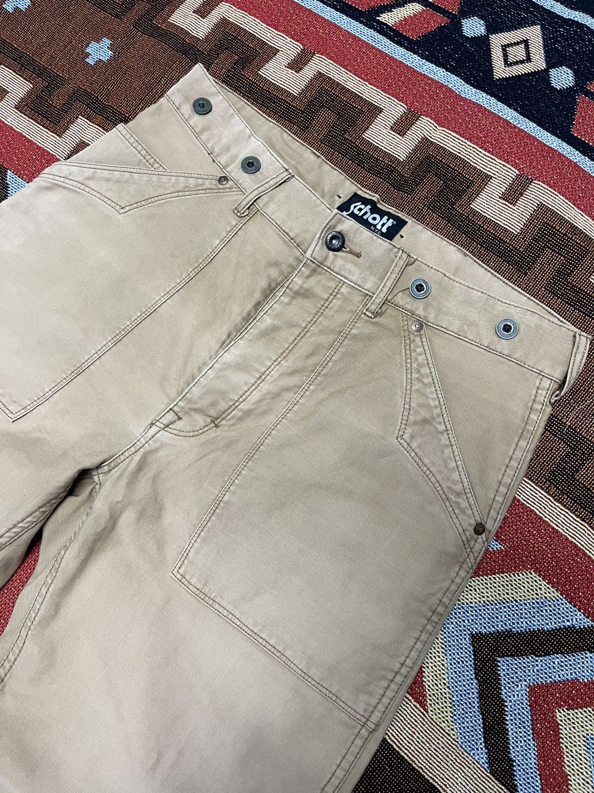 Schott 💀Vtg Schott Nyc Fatigue pants💀 Size US 34 / EU 50 - 6 Thumbnail