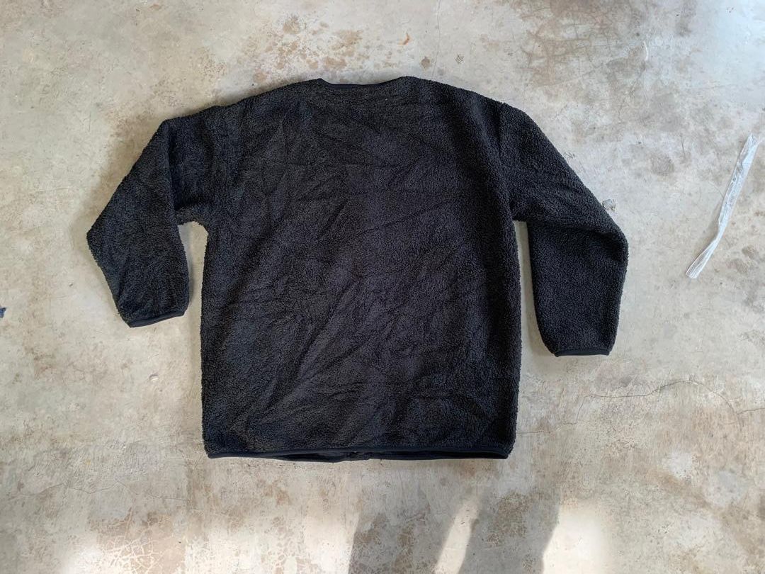 Vintage Cardigan Sherpa fleece Button Size L / US 10 / IT 46 - 4 Thumbnail
