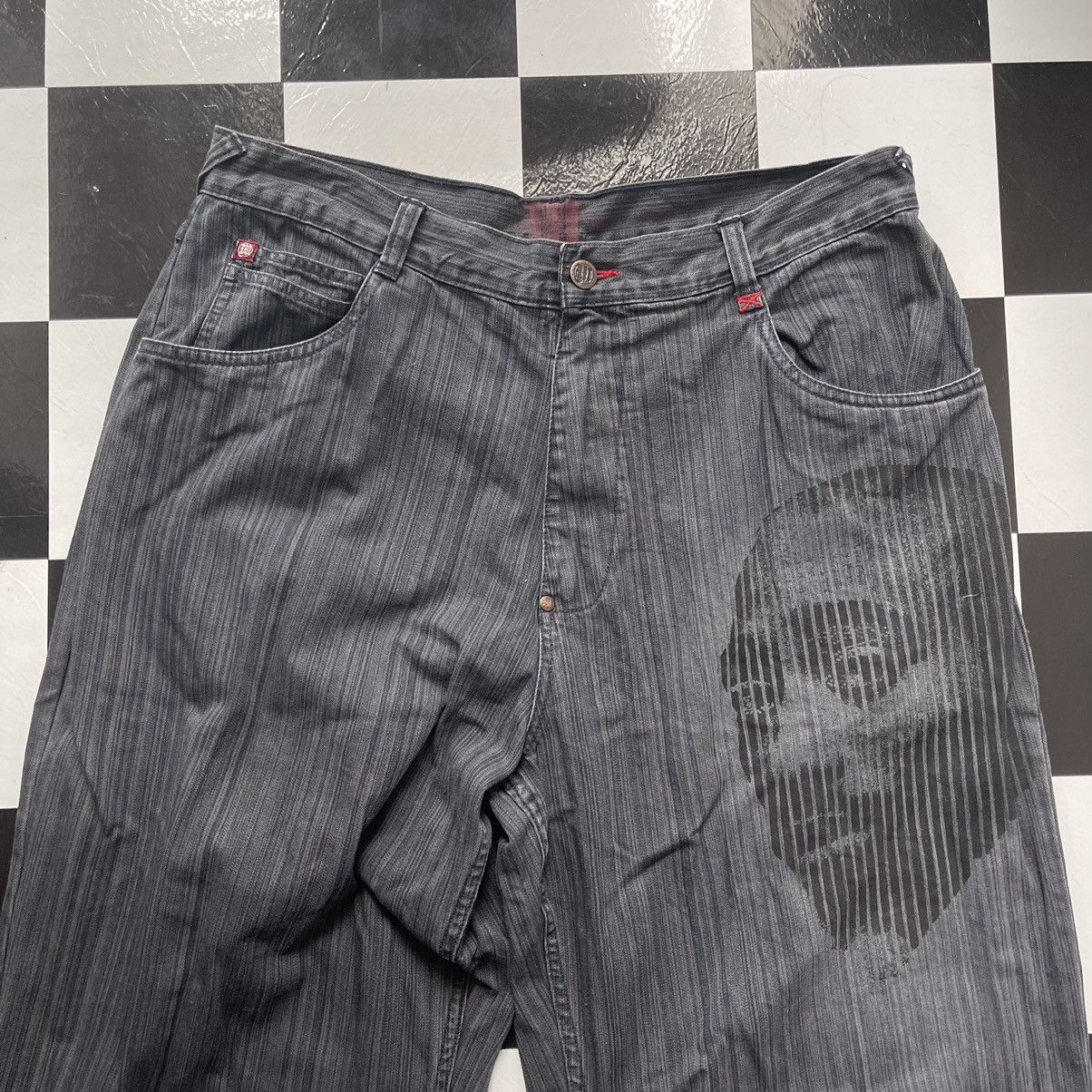 image of Tupac Makaveli Jeans in Navy, Men's (Size 38)