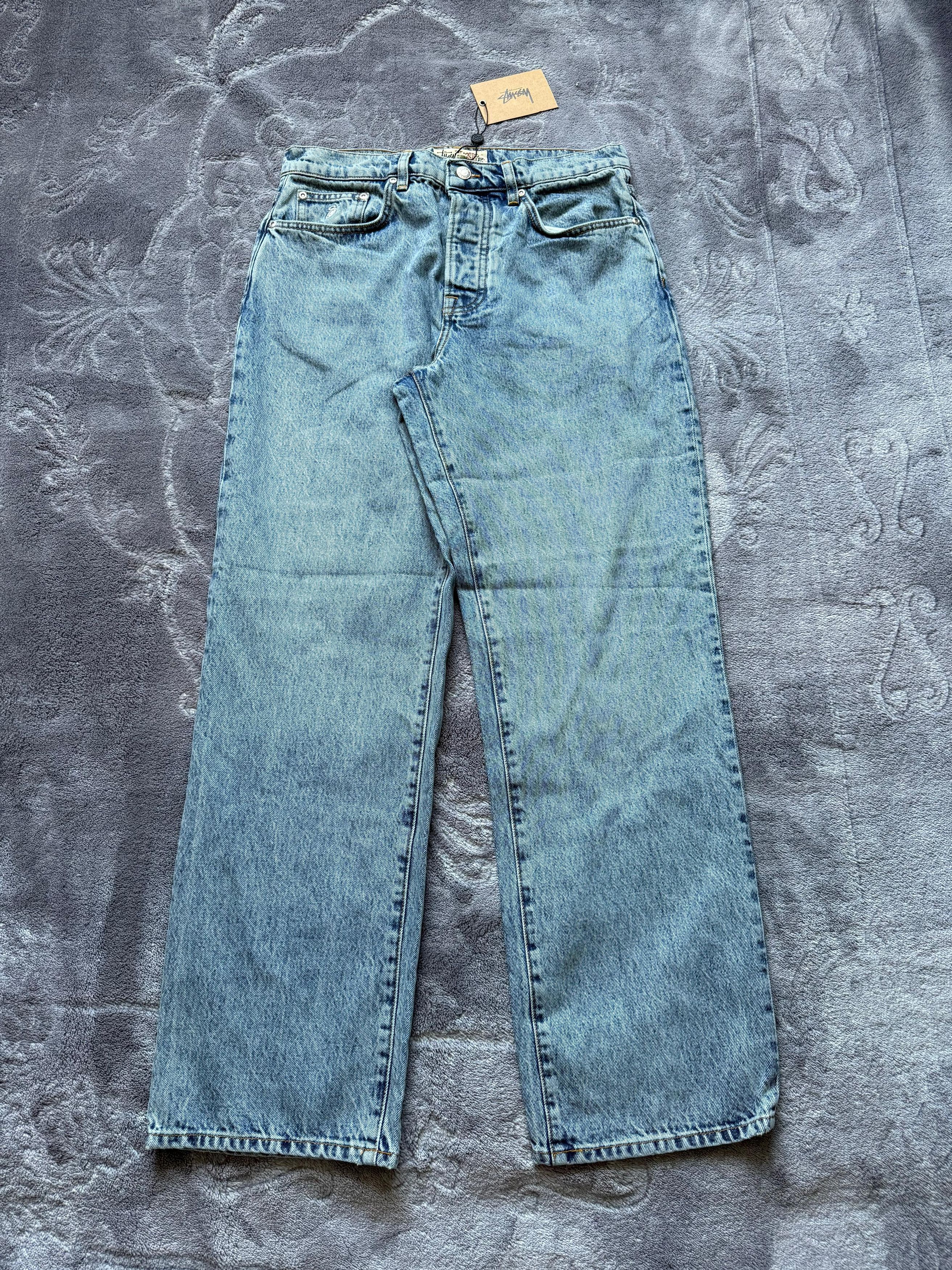 Stussy Stussy New Classic VTG Denim Jeans in Leopard | Grailed