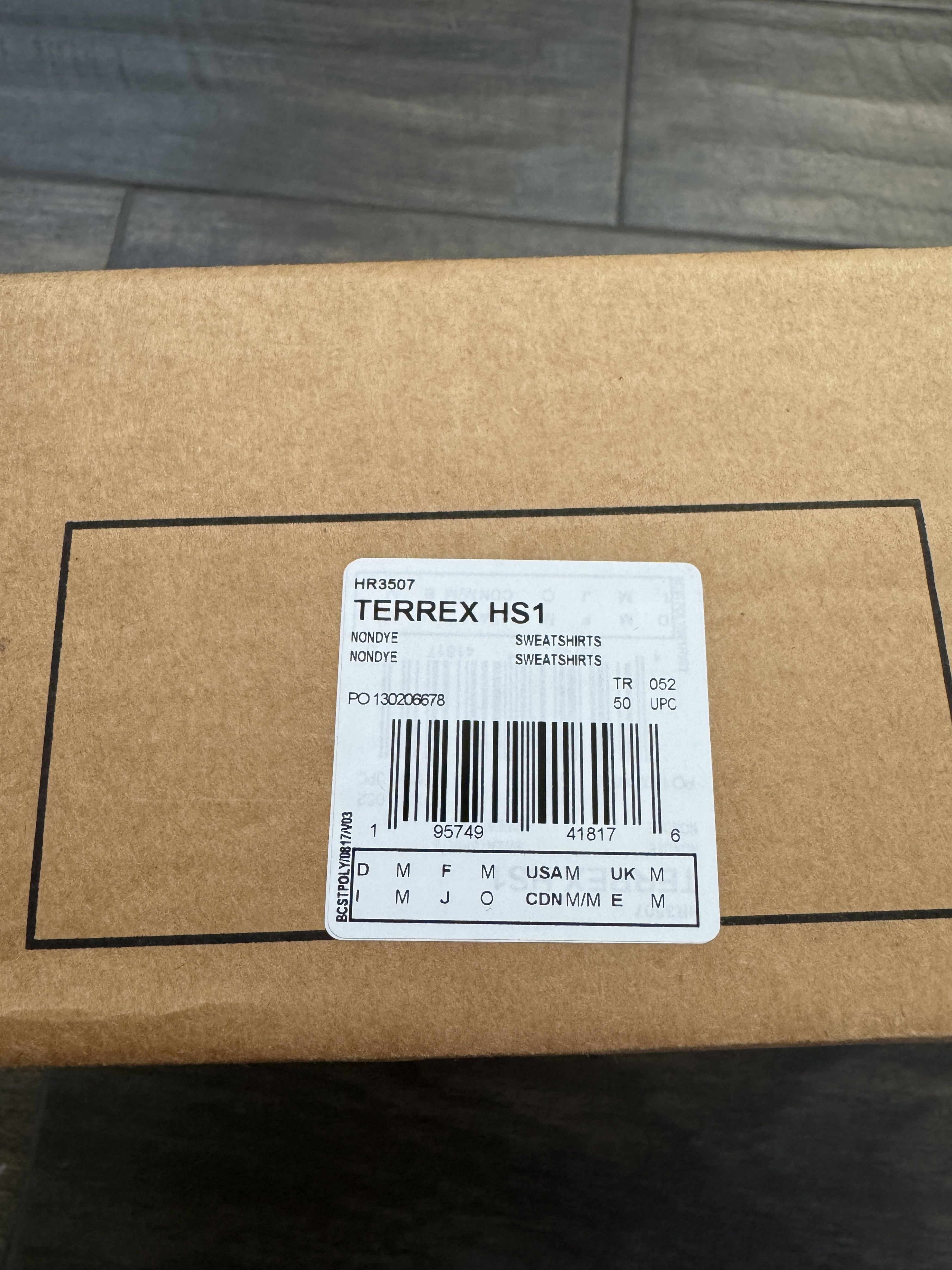 Adidas adidas Terrex HS1 Spinnova Hoodie Cream White Size US M / EU 48-50 / 2 - 11 Thumbnail