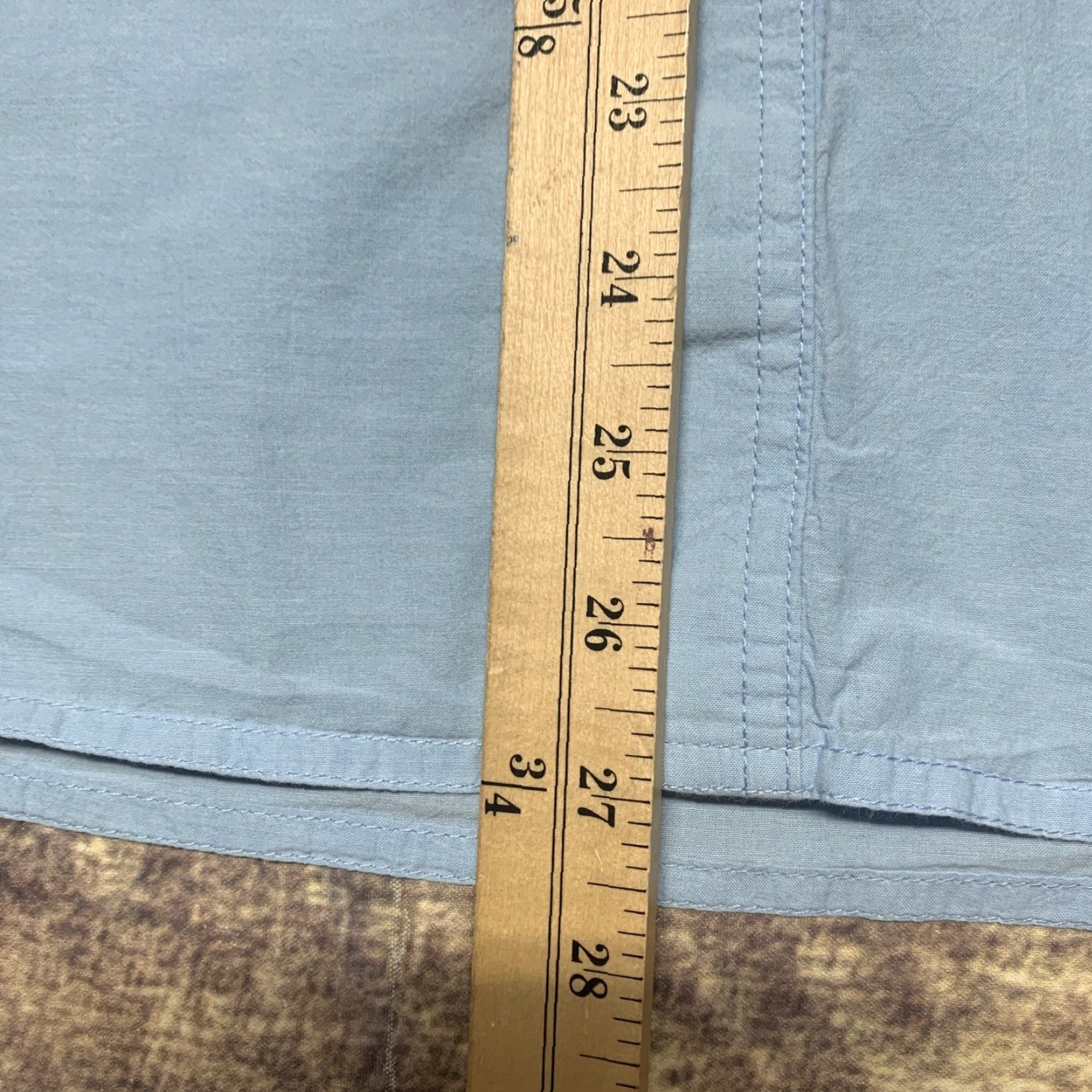 Vintage Columbia Mens Button Down Light Blue Short Sleeve Size Large Casual Cotton Button-Up Shirt Size US 33 - 7 Thumbnail