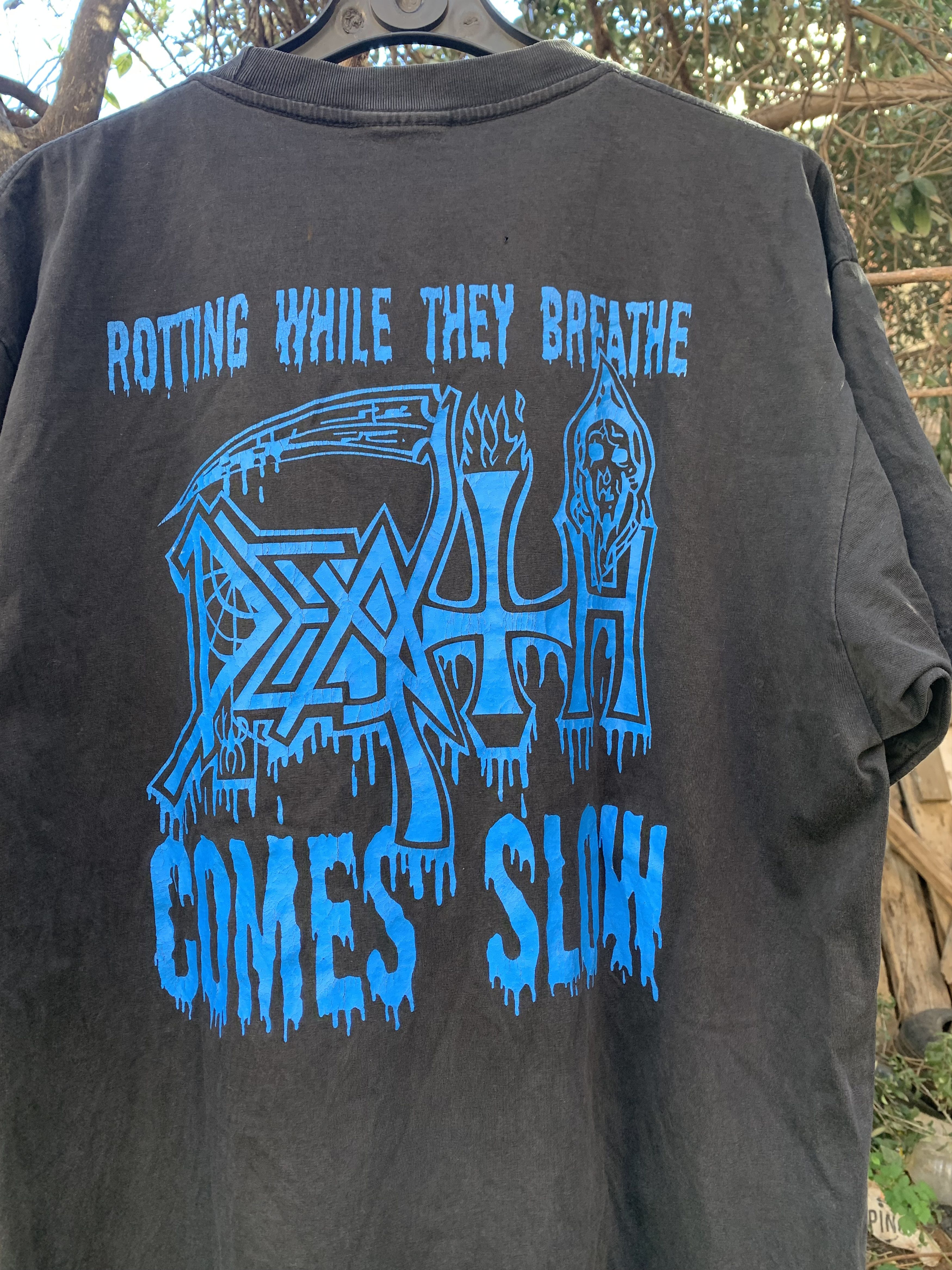 Band Tees Vintage Tshirt 90s Death Leprosy Single Stitch Size US L / EU 52-54 / 3 - 4 Thumbnail