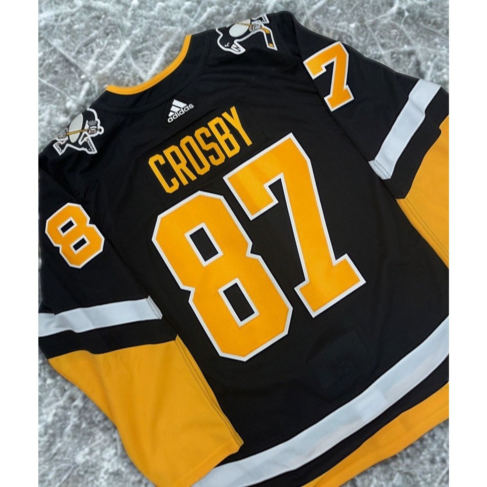 Adidas Sidney Crosby Pittsburgh Penguins Adidas Jersey Sz. 56 2XL Size US XXL / EU 58 / 5 - 9 Thumbnail