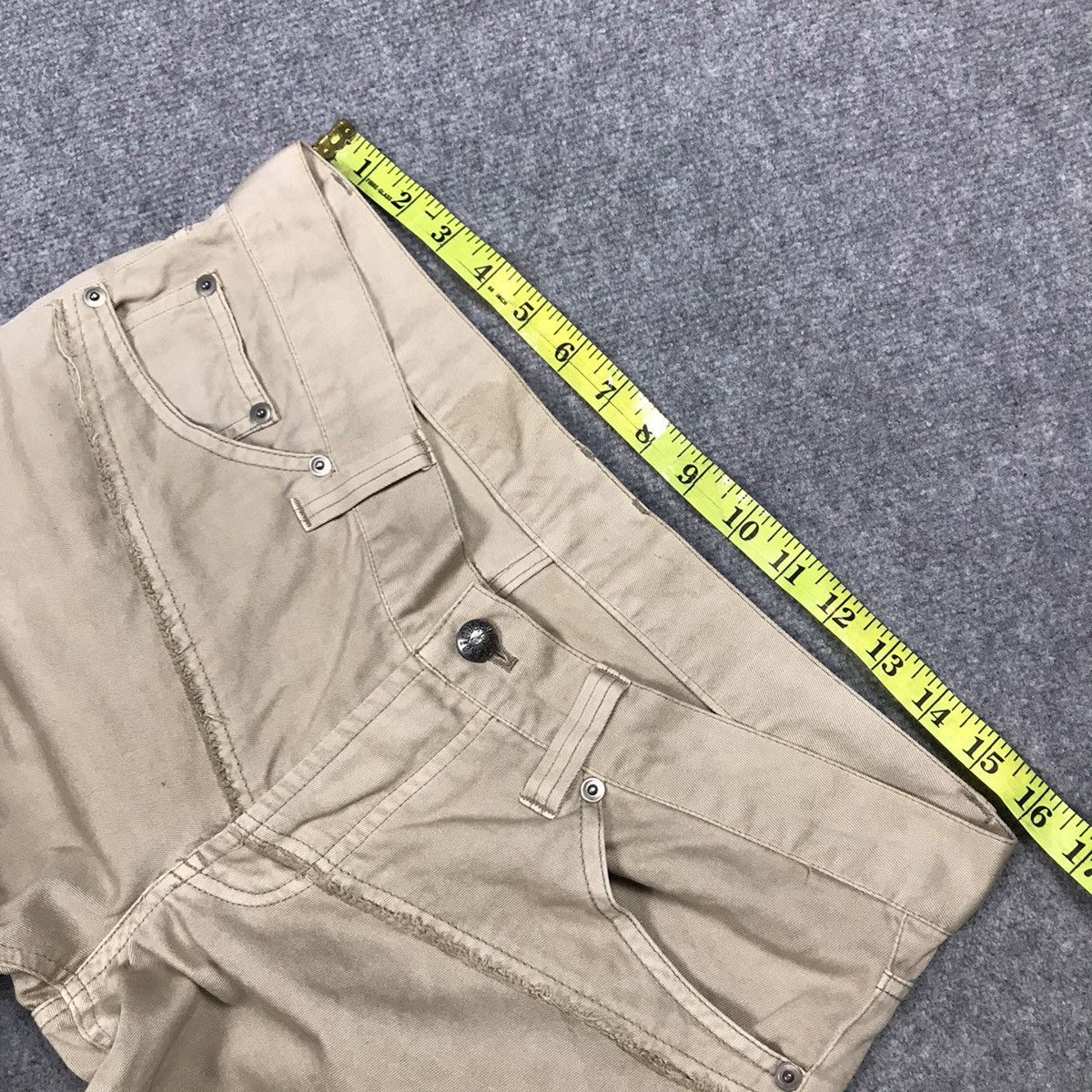 Japanese Brand × Le Grande Bleu (L.G.B.) × Tornado Mart Flare Modern Lovers patchwork Japan design bootcut pants Size US 32 / EU 48 - 16 Thumbnail
