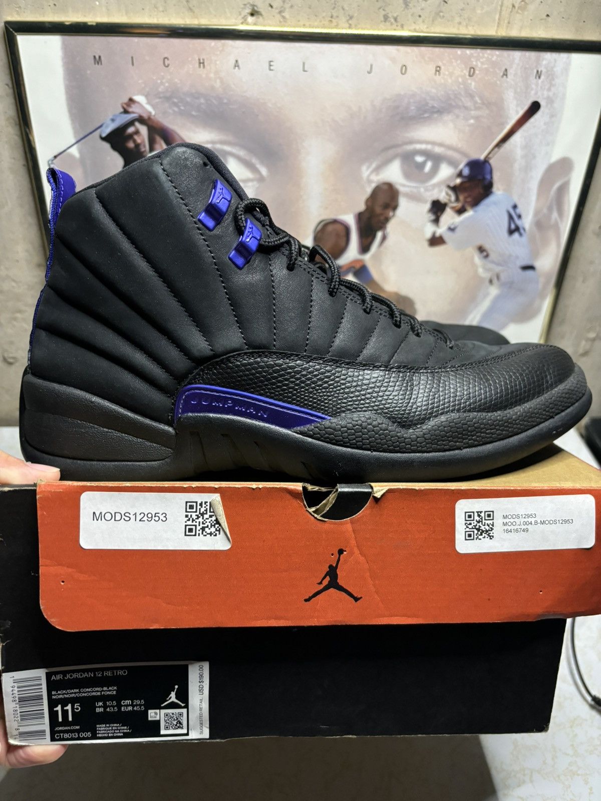Jordan Brand Air Jordan 12 Concord Size US 11.5 / EU 44-45 - 1 Thumbnail