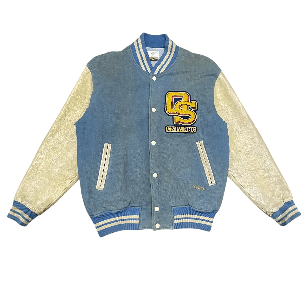 Descente Vintage Descente Univ. BBC Stadium Varsity Jacket Size US M / EU 48-50 / 2 - 1 Thumbnail