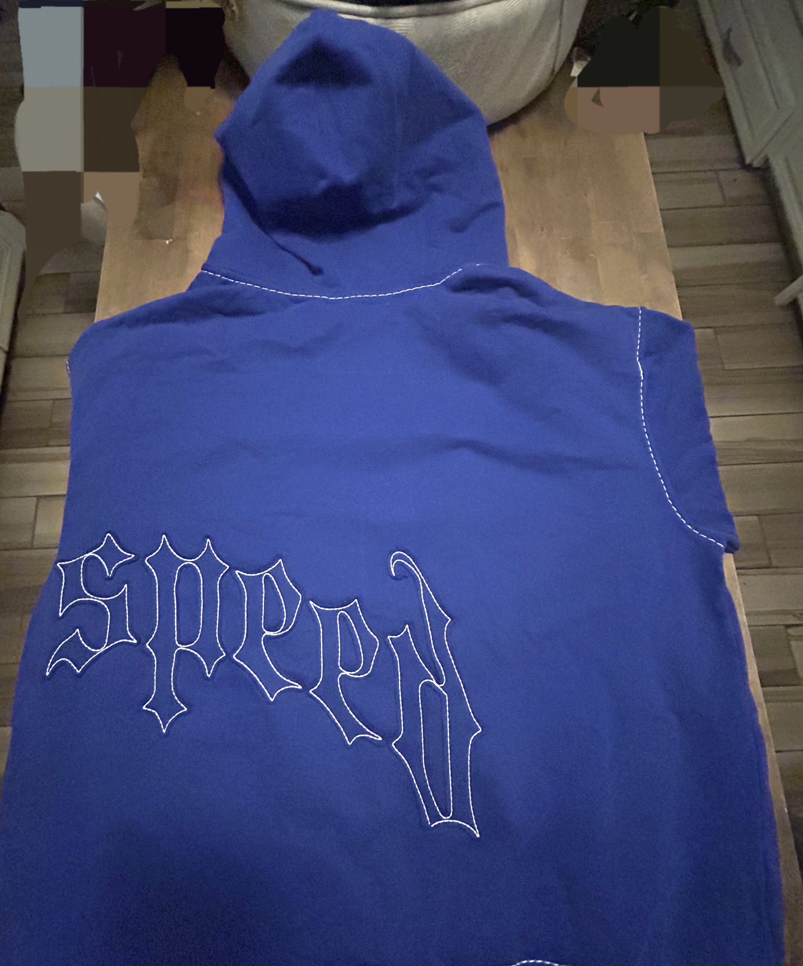 Godspeed GODSPEED BLUE ZIP UP HOODIE Size US L / EU 52-54 / 3 - 2 Thumbnail