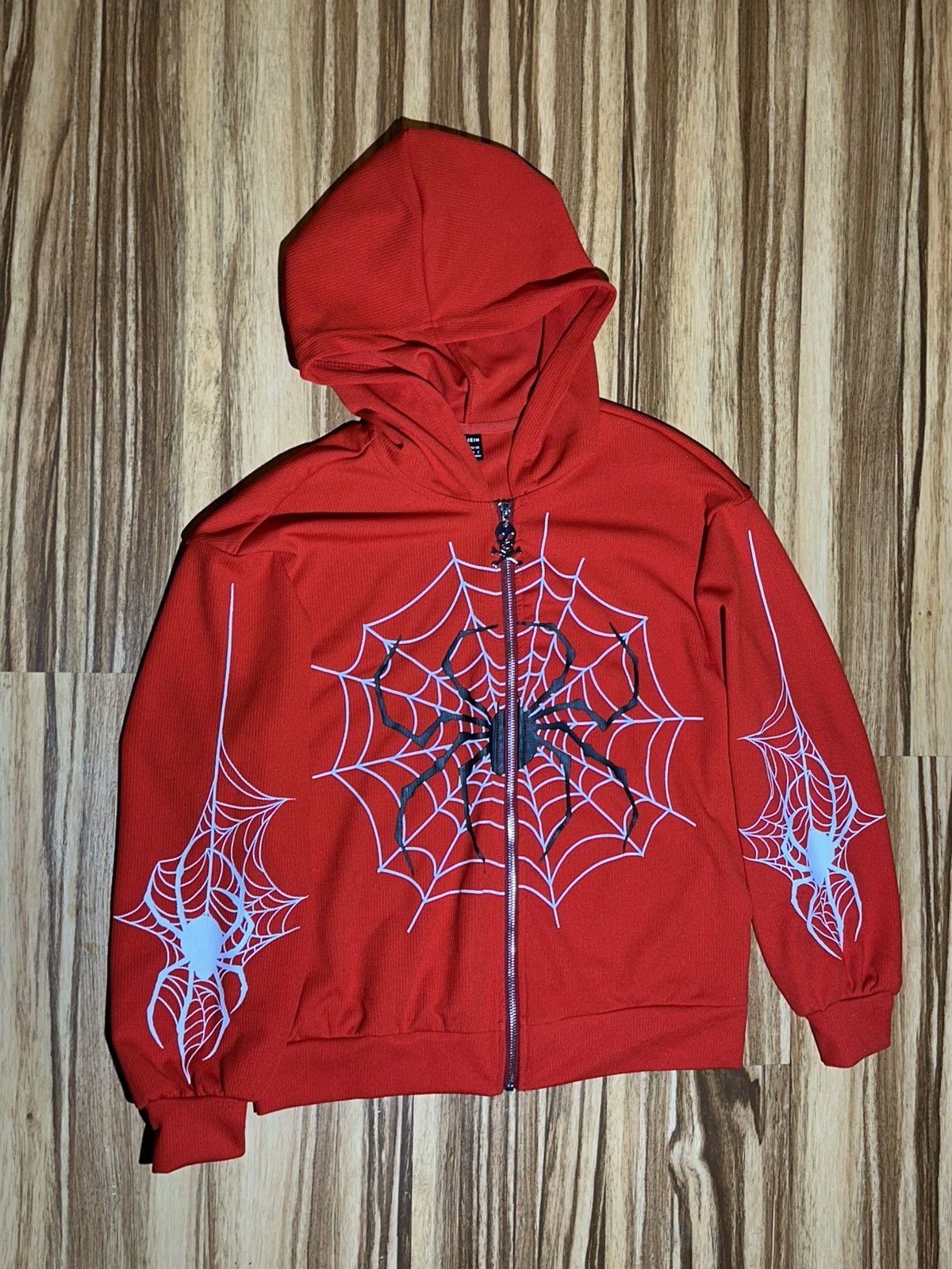 Shein Red Spider Web By SHEIN Size XS Size XS / US 0-2 / IT 36-38 - 4 Thumbnail