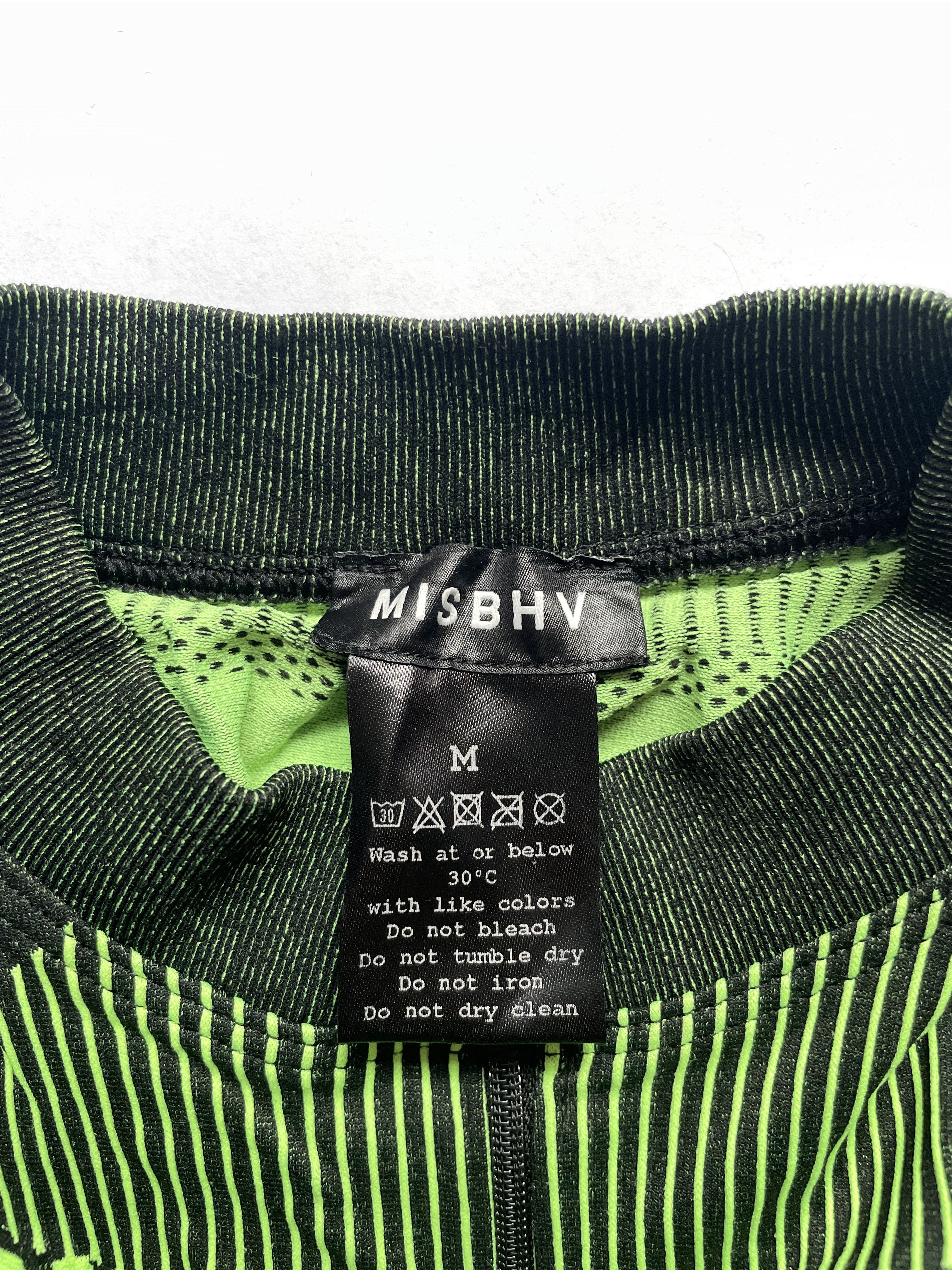Misbhv Neon Green Futuristic Sport Club Dress Size M / US 6-8 / IT 42-44 - 3 Thumbnail
