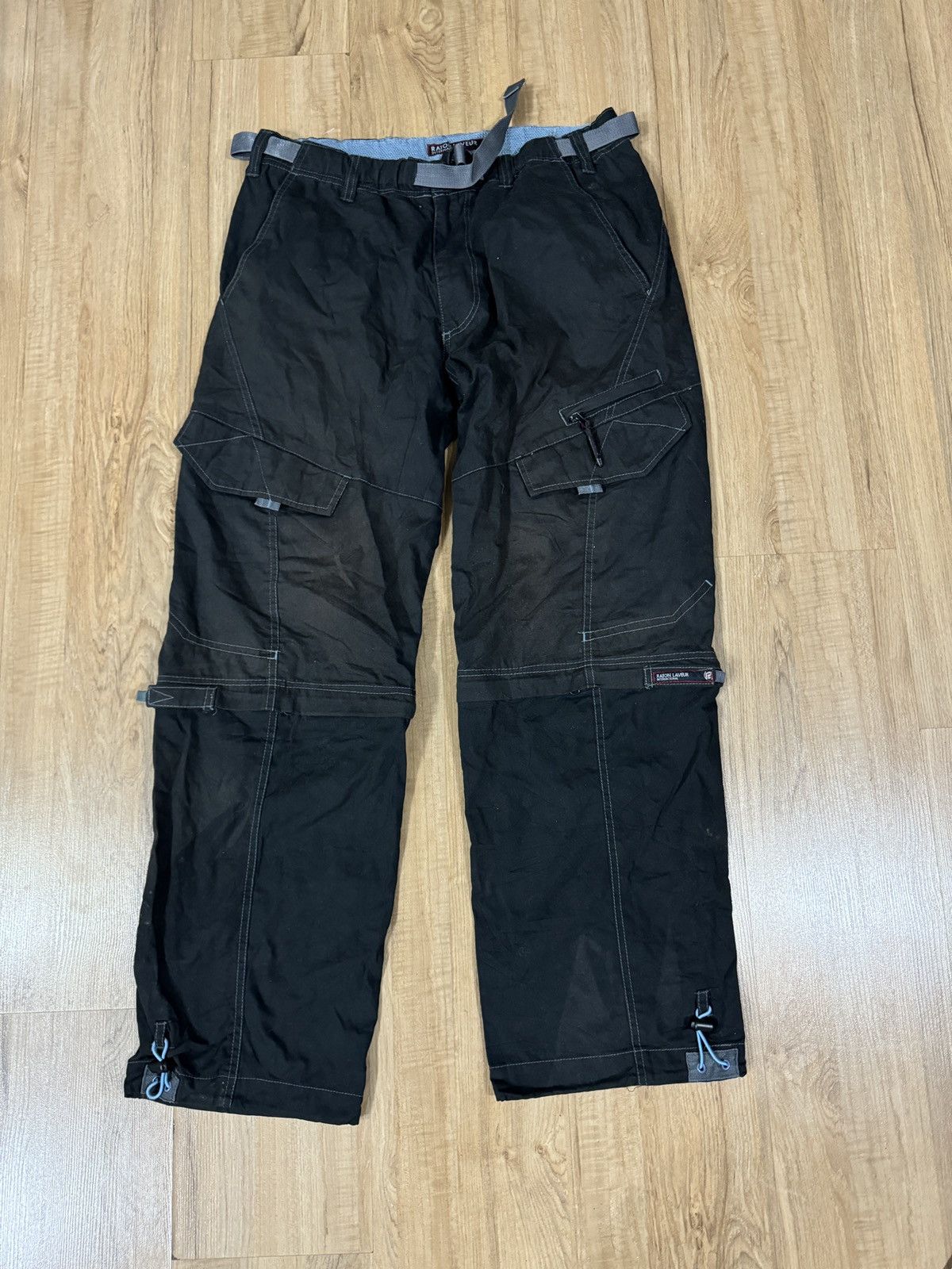 Japanese Brand Raton Laveur two ways baggy cargo plants Size US 36 / EU 52 - 1 Thumbnail
