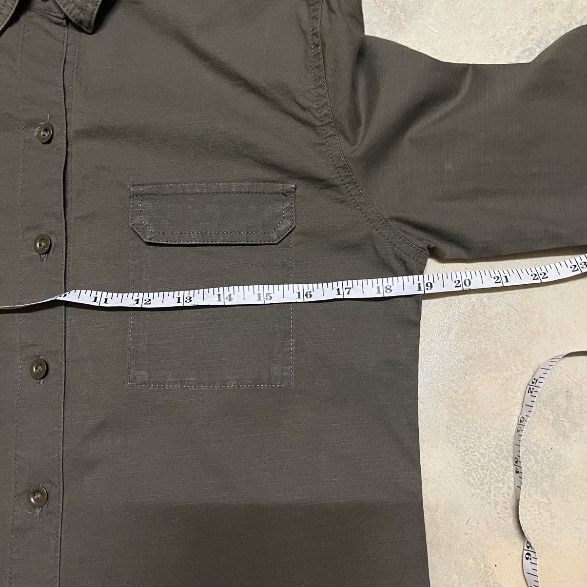 Japanese Brand Japanese Brand Military Army Style Button Up Shirt Size US M / EU 48-50 / 2 - 3 Thumbnail