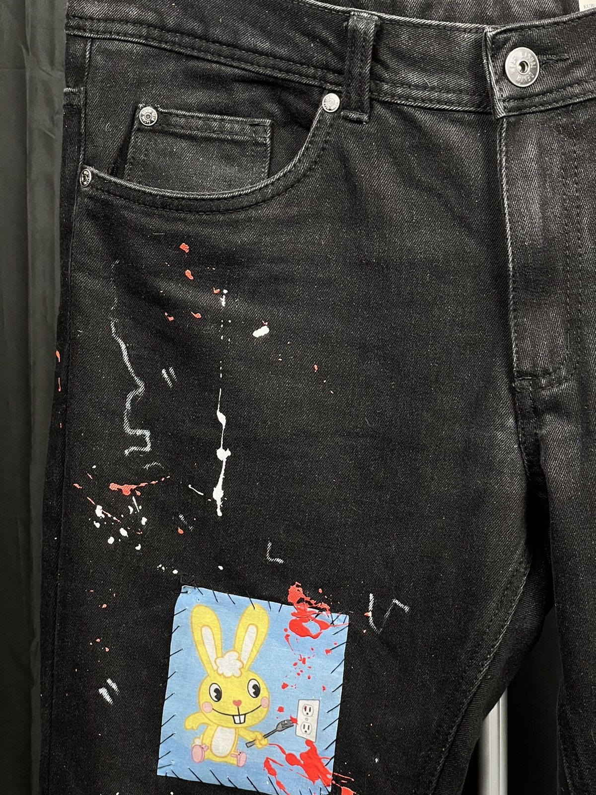 Designer × Vintage Custom Happy Tree Friends jeans pants Size US 36 / EU 52 - 2 Thumbnail
