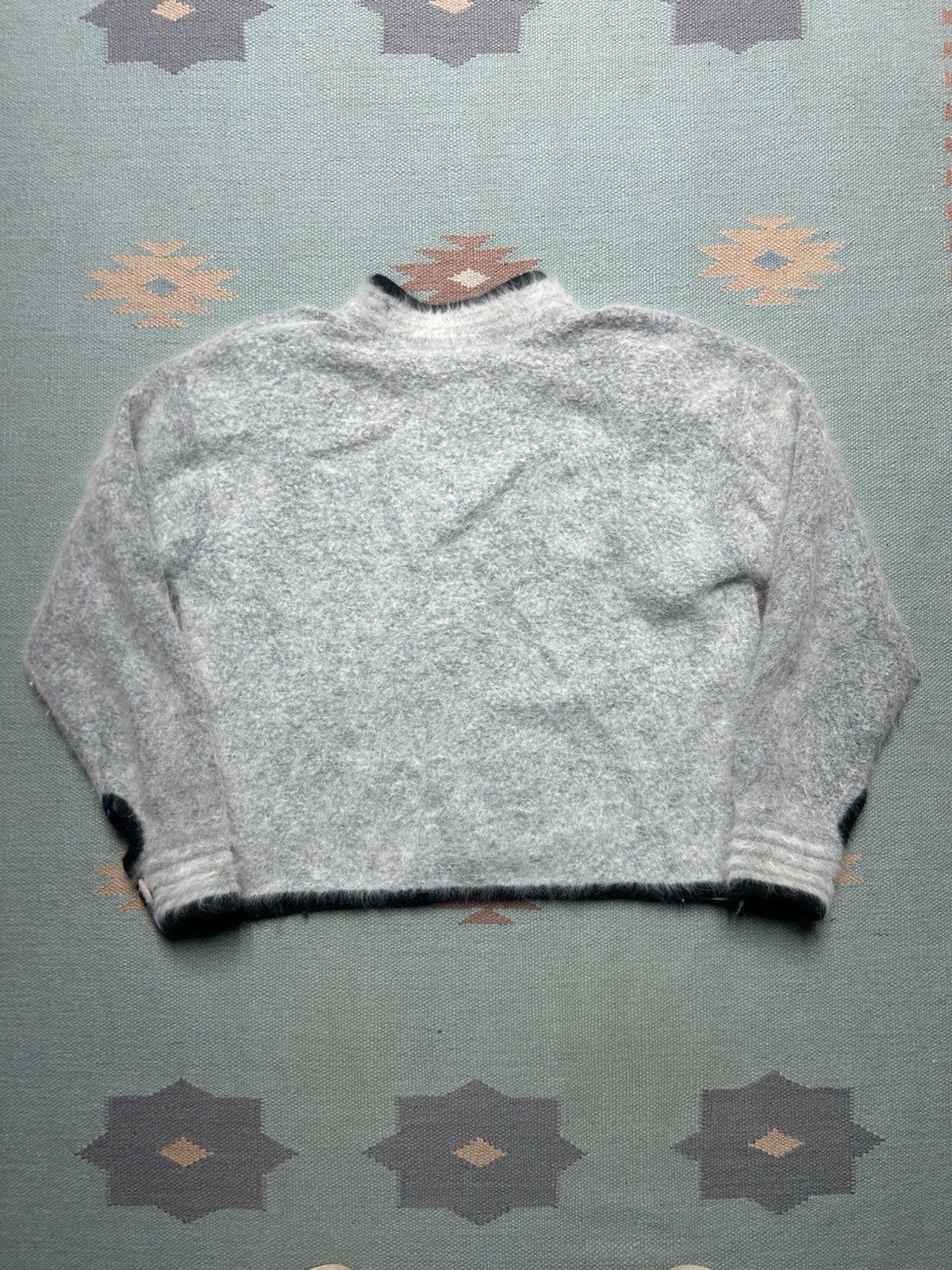 Vintage Venesha angora cardigan sweater fur fuzzy shaggy button med Size M / US 6-8 / IT 42-44 - 6 Thumbnail