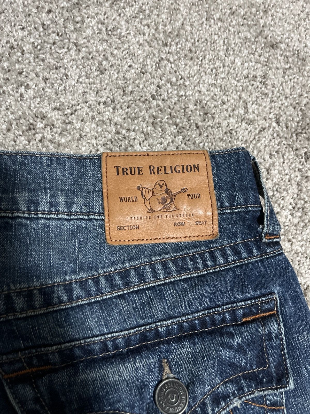 True Religion True Religion Jeans (Ricky) Size US 32 / EU 48 - 6 Thumbnail
