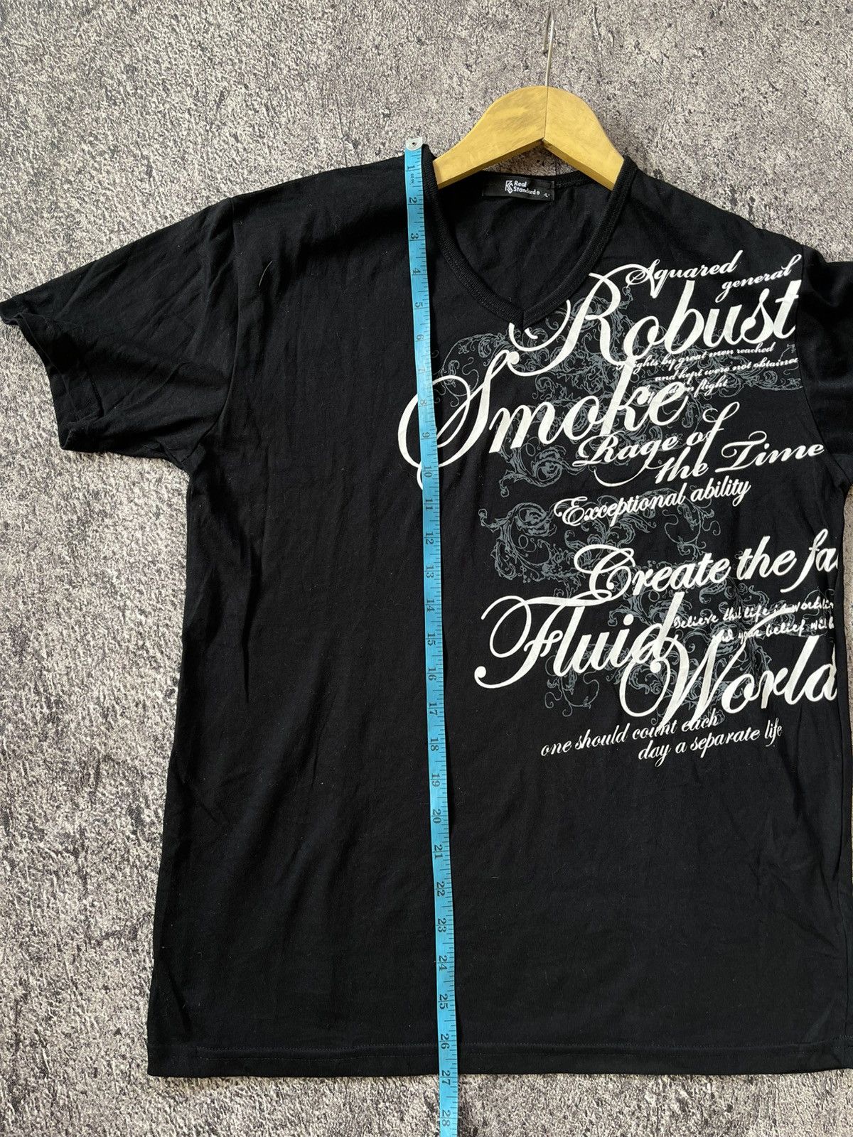 Japanese Brand Y2K Real Standard ifsixwasnine style tee Size US L / EU 52-54 / 3 - 11 Thumbnail