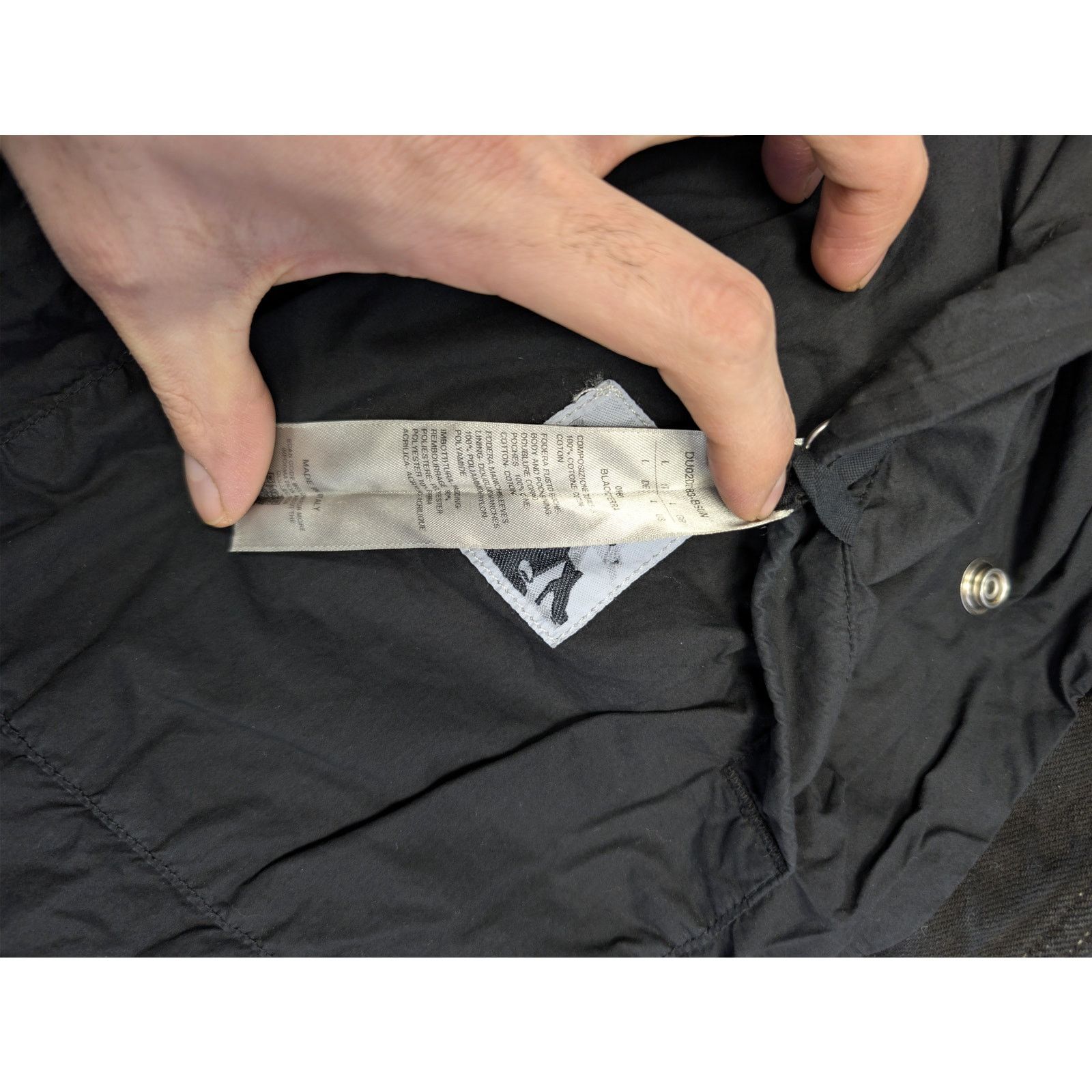 Rick Owens Drkshdw o1rshd1 Zip Front Jacket in Black/Terra Size US L / EU 52-54 / 3 - 17 Thumbnail