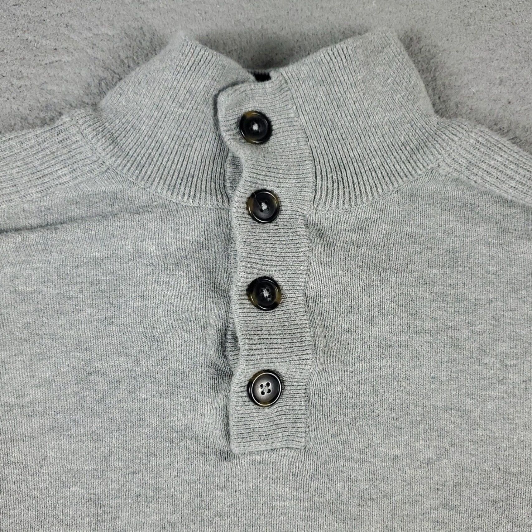 Nautica Nautica Mens Large Gray Casual Pullover Sweatshirt Size US L / EU 52-54 / 3 - 2 Thumbnail