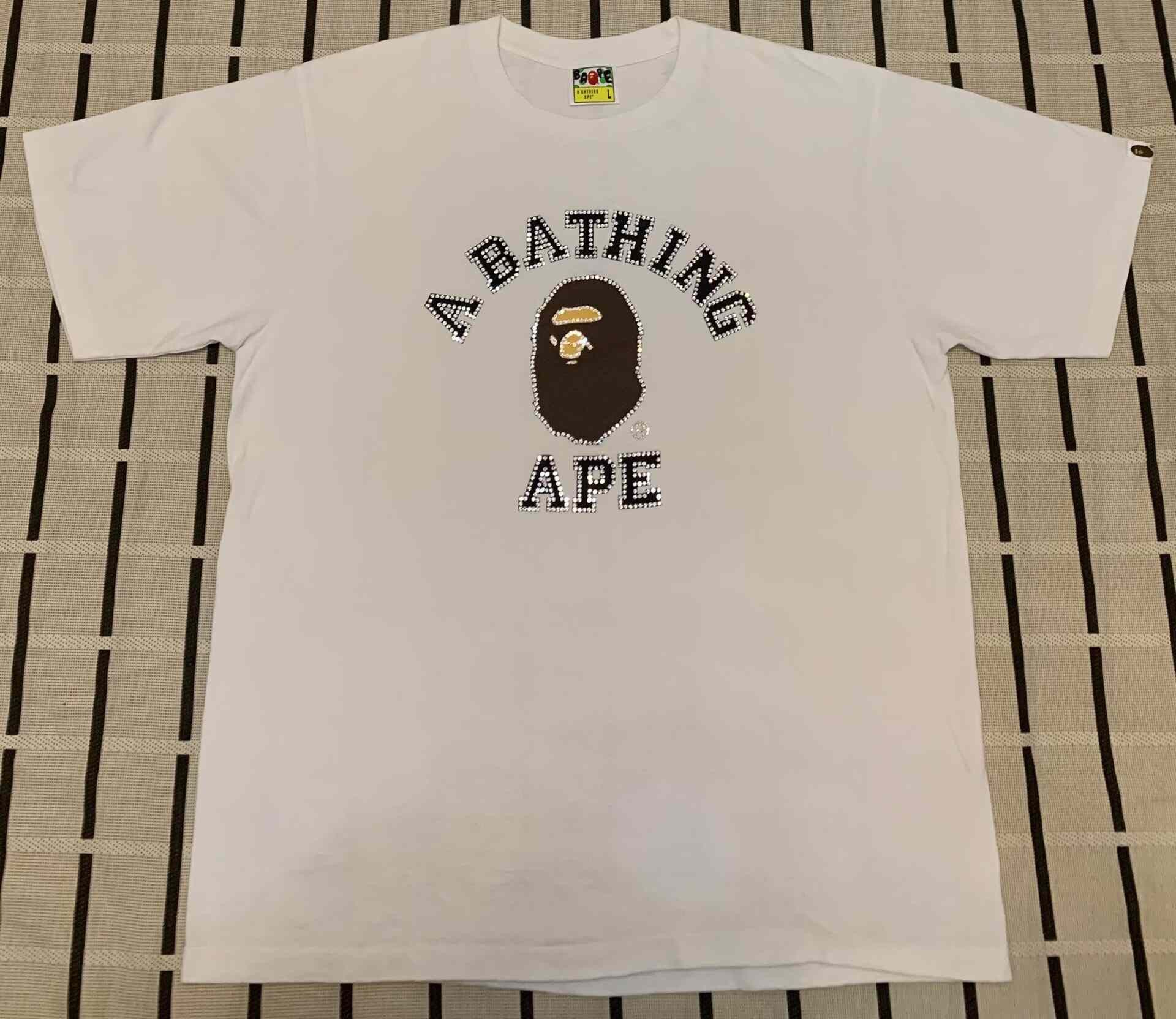 Bape Bape T-Shirt L Men Size US L / EU 52-54 / 3 - 1 Thumbnail