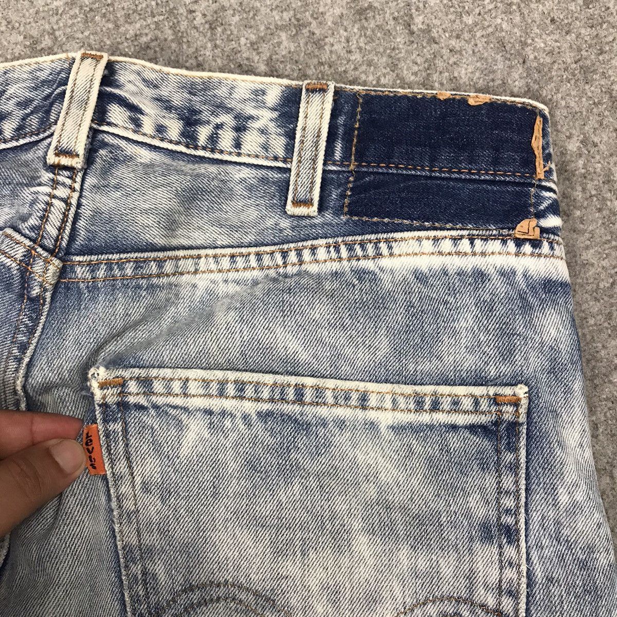 Levi's × Levi's Vintage Clothing Levi’s Design Acid denim jeans pants Size US 29 - 12 Thumbnail