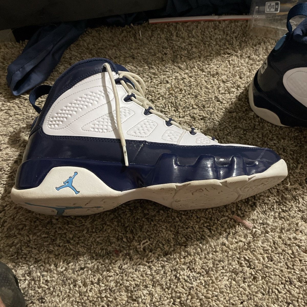 Air jordan 9 retro pearl blue