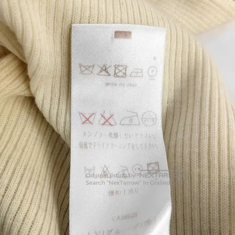 Louis Vuitton Louis Vuitton Beige Wool Long Sleeve Pullover . Size XXS / US 00 / IT 34 - 4 Thumbnail