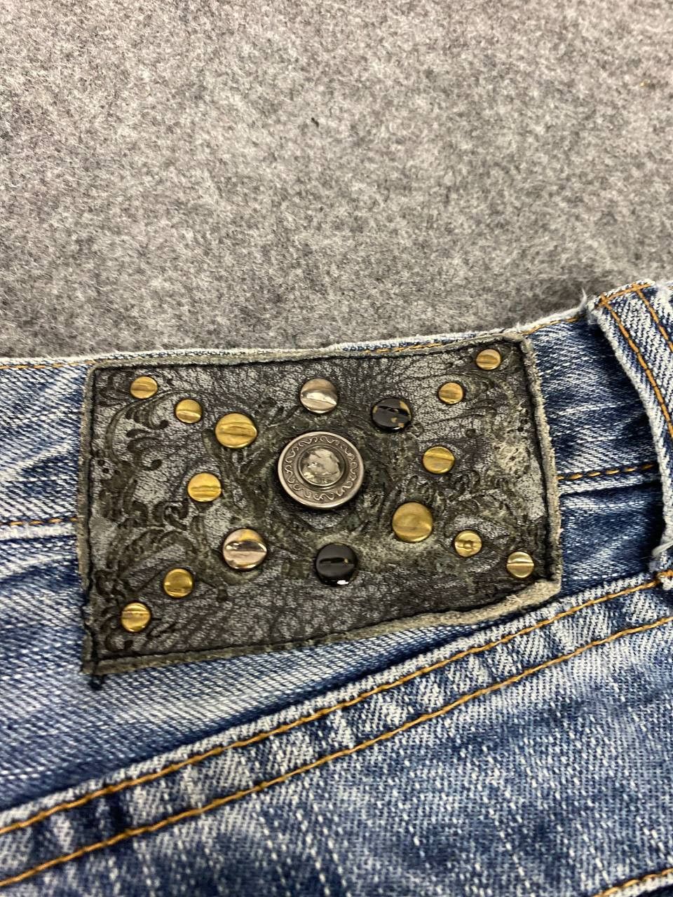 Japanese Brand vintage villand japanese brands very nice design denim Size US 32 / EU 48 - 5 Thumbnail