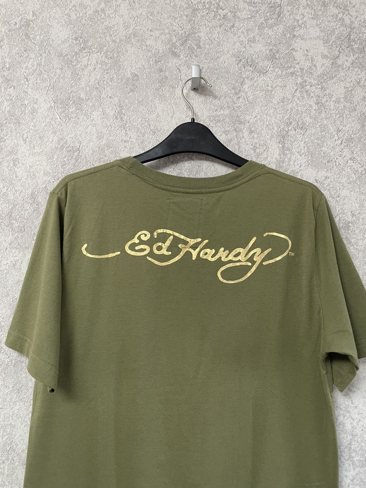 Ed Hardy Vintage Ed Hardy Skull Big Logo Y2K T-Shirt Size US M / EU 48-50 / 2 - 14 Thumbnail