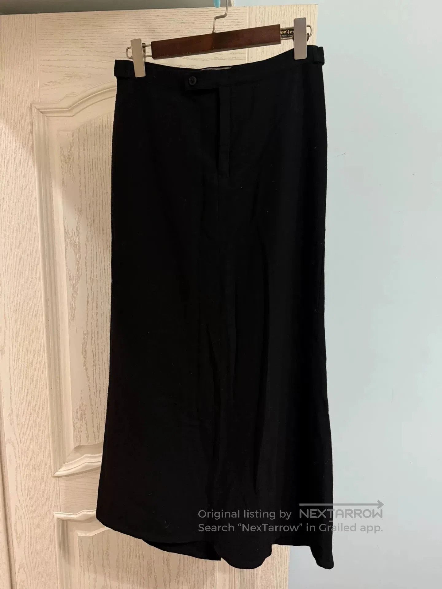 Yohji Yamamoto Yohji Yamamoto Wool Midi Skirt. Size 28" / US 6 / IT 42 - 7 Thumbnail