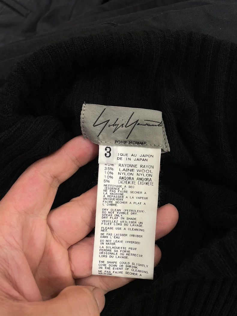 Yohji Yamamoto Yohji Yamamoto Black turtleneck sweater 2506-Nextarrow Size US L / EU 52-54 / 3 - 5 Thumbnail