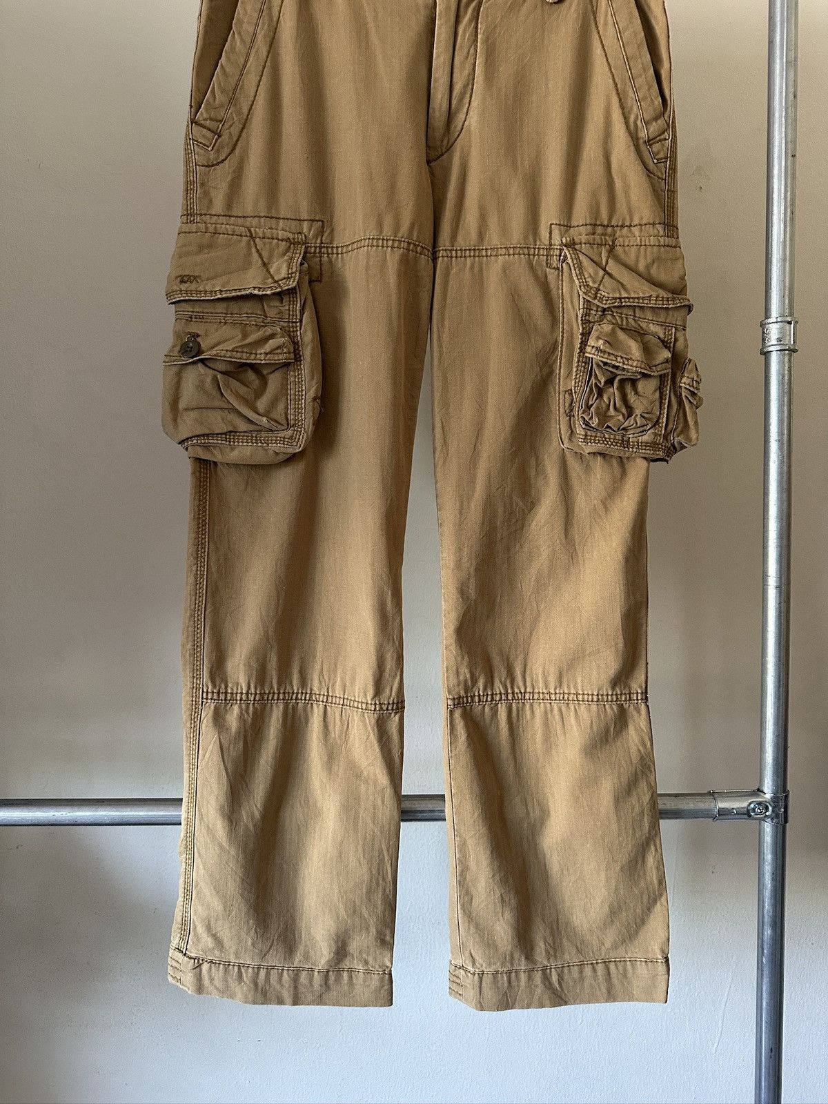 Polo Ralph Lauren 2000s Polo Ralph Lauren Multipocket Cargo Pant Size US 31 - 2 Thumbnail