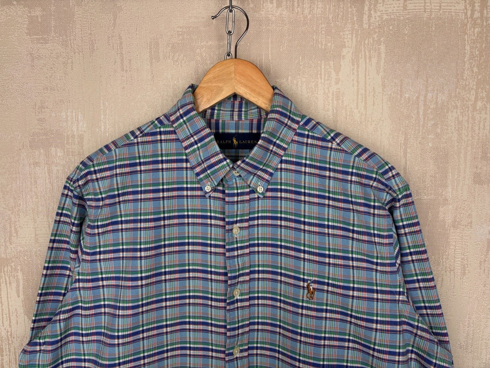 Ralph Lauren Ralph Lauren Check Long Sleeve Shirt Button Down Size US L / EU 52-54 / 3 - 4 Thumbnail