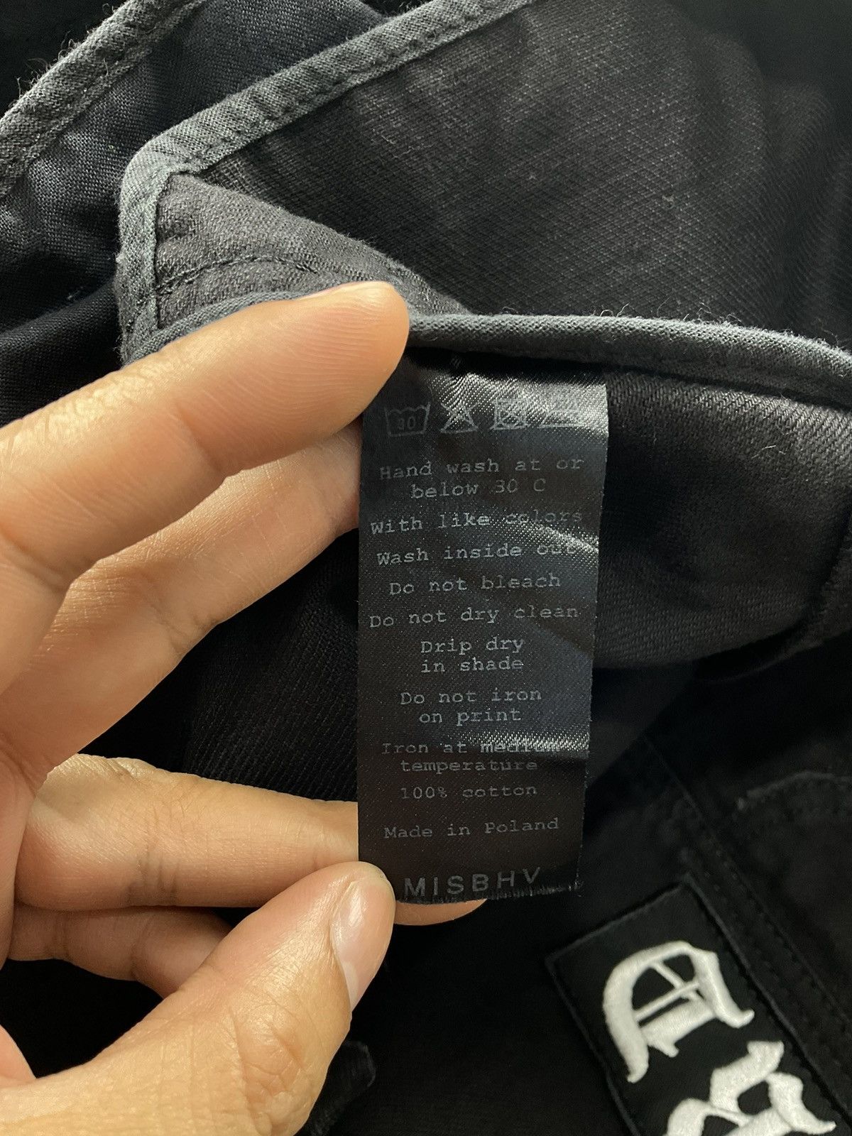 Misbhv MISBHV A/W'16-17 "Hard Core" Denim Jacket Size US L / EU 52-54 / 3 - 11 Thumbnail