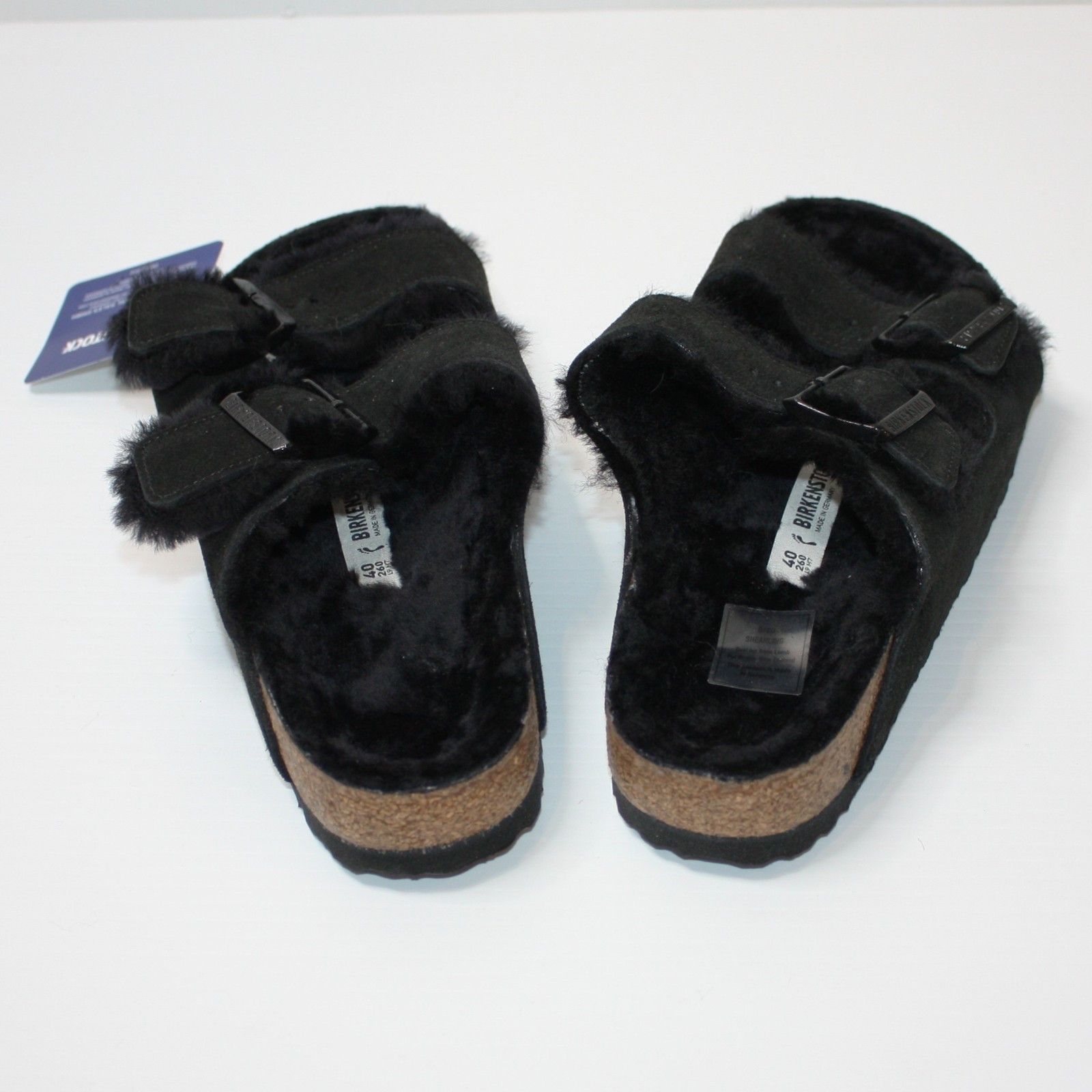 Birkenstock Arizona Genuine Shearling Lined Slide in US 9 MSRP $160 NEW Size US 10 / IT 40 - 8 Thumbnail