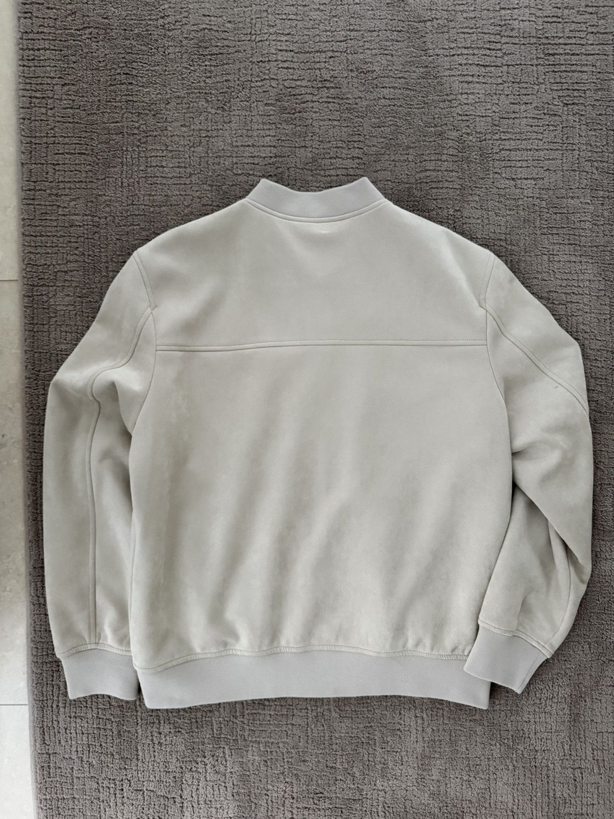 Zara Suede Like Bomber Jacket Size US L / EU 52-54 / 3 - 3 Thumbnail
