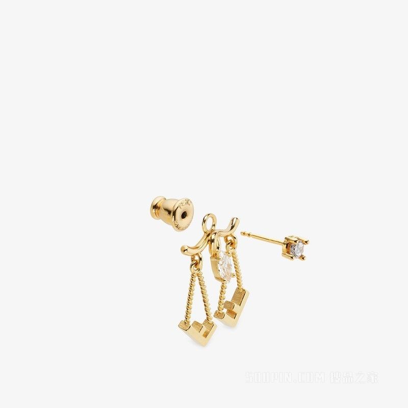 Fendi o1loc1c0824 Size: OS / Astrology Set in Golden Size ONE SIZE - 3 Thumbnail