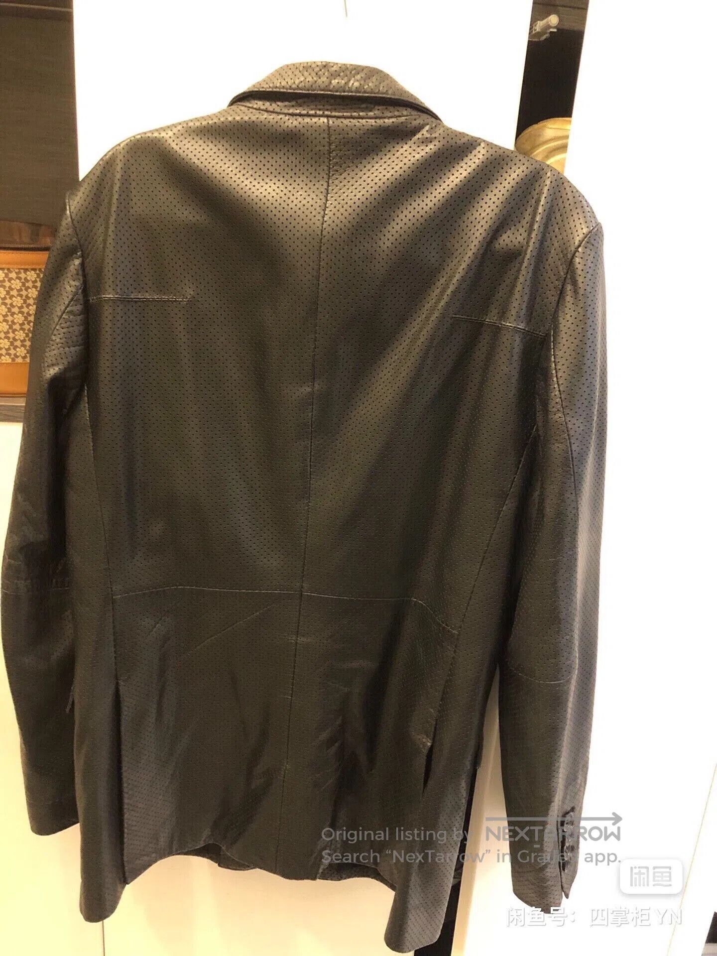 Dior Dior Homme Perforated Leather Blazer. Size US M / EU 48-50 / 2 - 2 Thumbnail