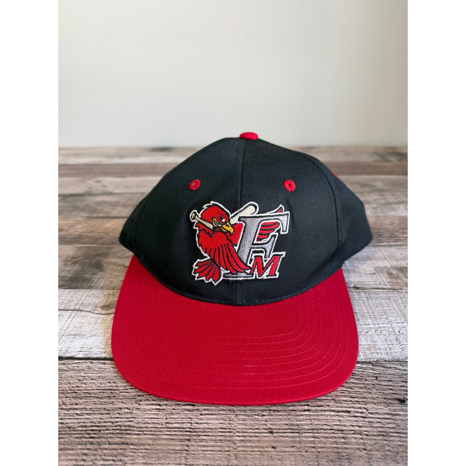 MLB Vintage Fargo Moorhead RedHawks Snapback Hat Size ONE SIZE - 2 Thumbnail