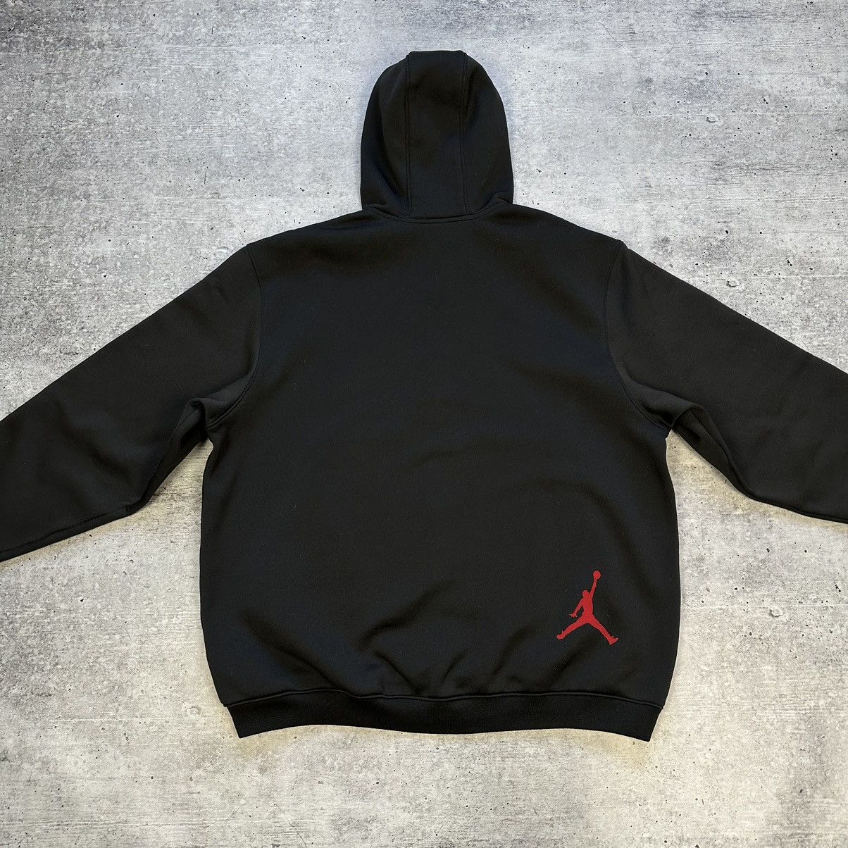 Jordan Brand × Nike × Vintage Vintage Nike Team M Jordan Full zip Hoodie Black Men’s Sz M Size US M / EU 48-50 / 2 - 9 Thumbnail