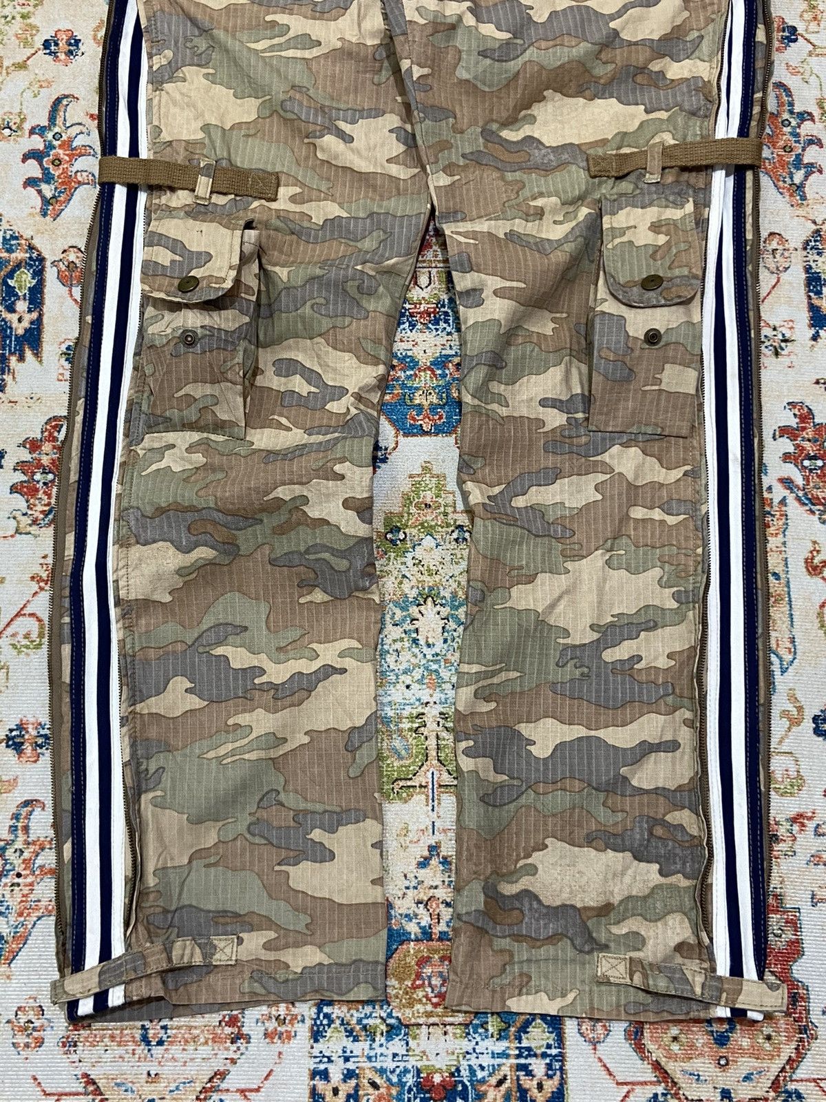PPFM RARE💥PPFM Hypric Track Long Zipper Camouflage Tactical Pants Size US 33 - 5 Thumbnail
