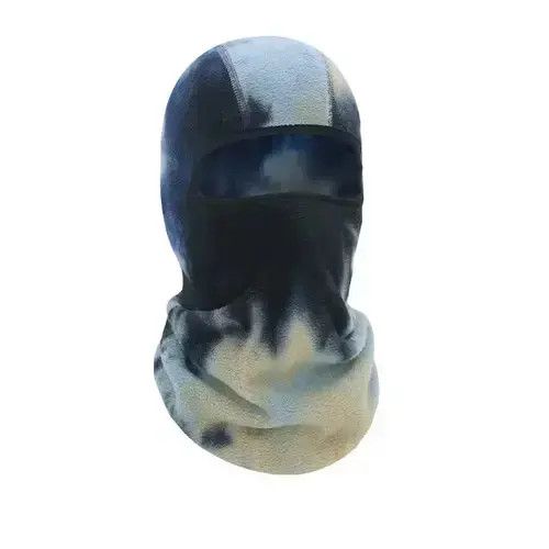 Other Dark Blue Color Fleece Tie Dye Balaclava Ski Mask Size ONE SIZE - 1 Thumbnail
