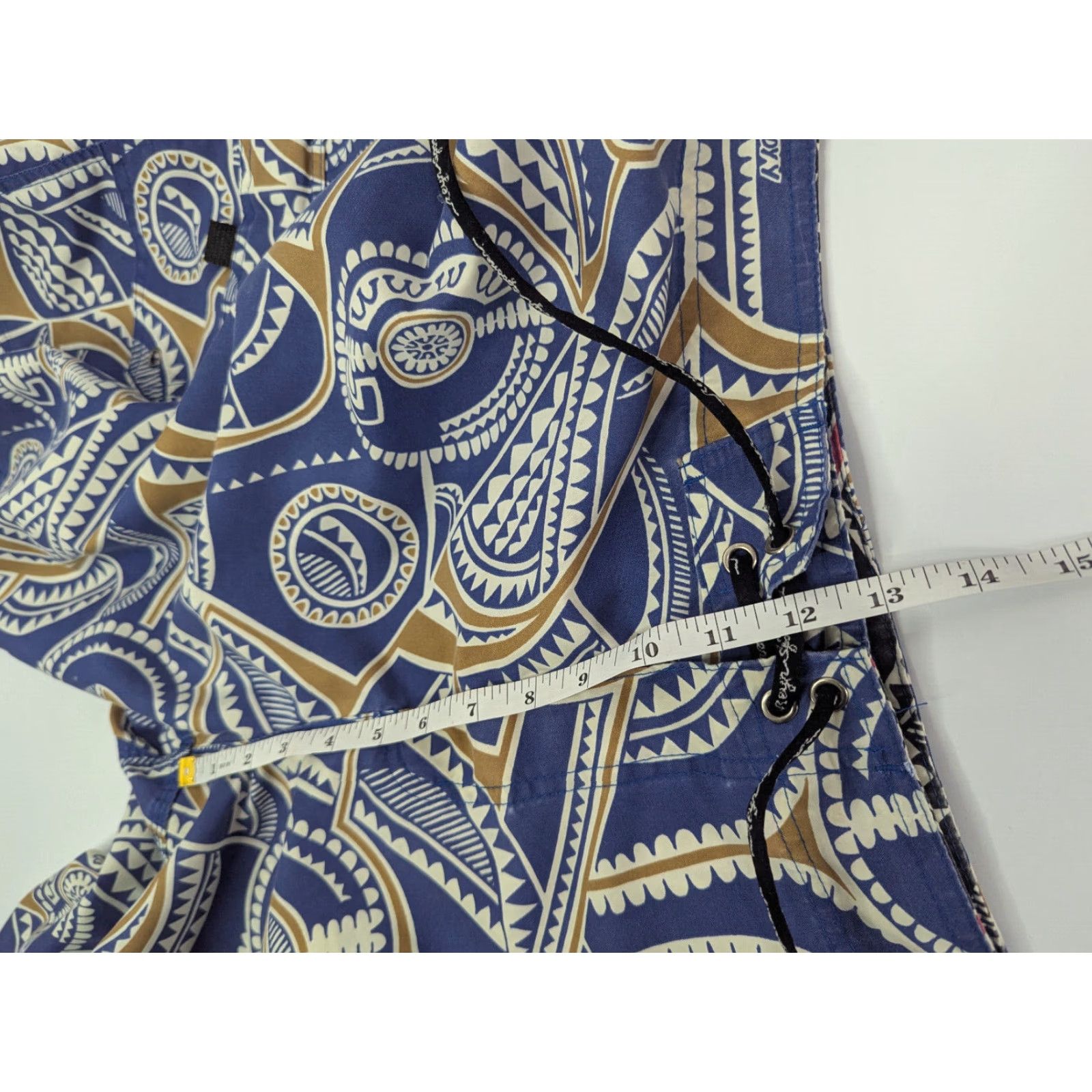 Reyn Spooner VINTAGE Reyn Spooner Shorts Mens 38 Blue Hawaiian Board Short Surf Beach Pockets Recreational Surfing Beach Mens Size US 38 / EU 54 - 4 Thumbnail