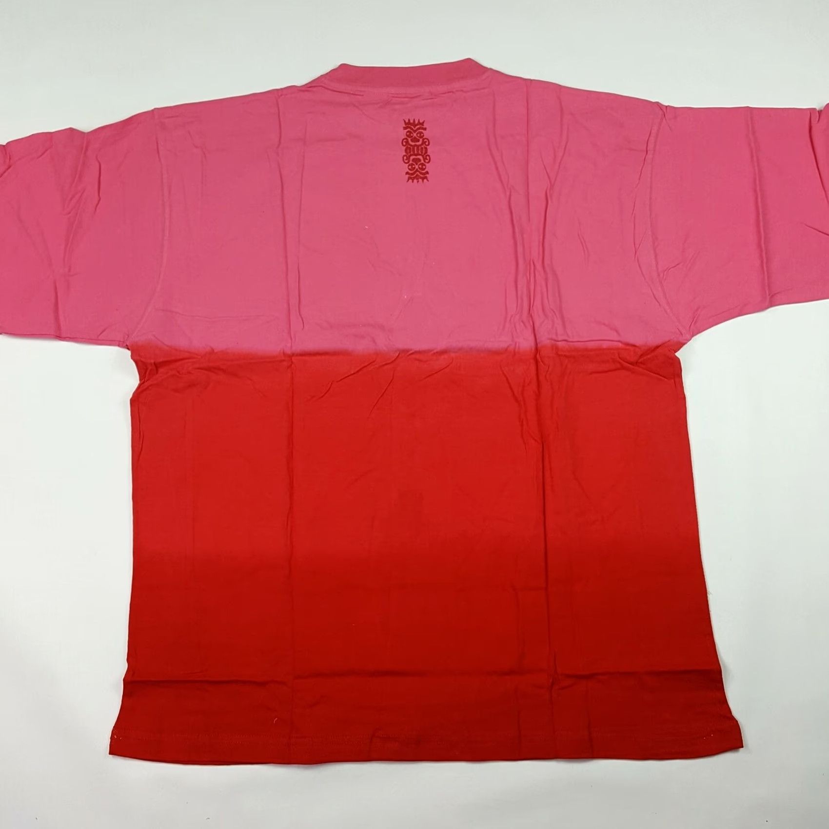 Vintage VINTAGE 90s Pink Tribal Tie-Dye Men's XL Hawaiian Aztec Sports T Shirt Size US XL / EU 56 / 4 - 4 Thumbnail
